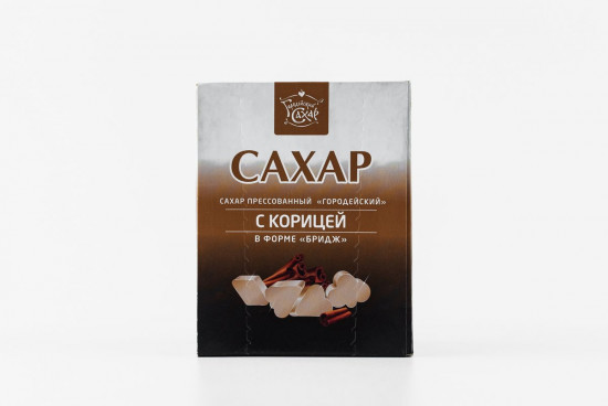 Сахар прессованный с корицей в форме бридж «Городейский»