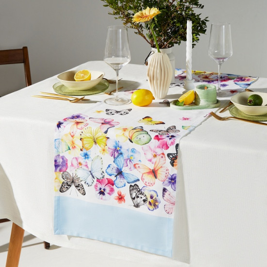 Дорожка на стол «Бабочки»