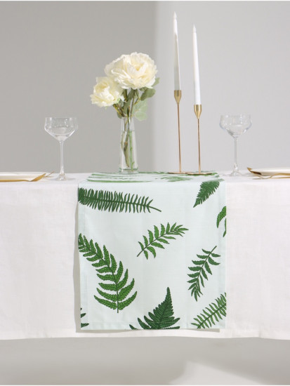 Дорожка на стол «Папоротник»