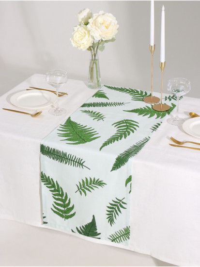 Дорожка на стол «Папоротник»