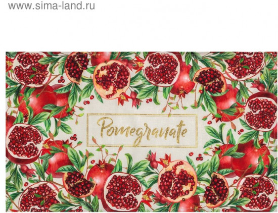 Полотенце «Гранаты»