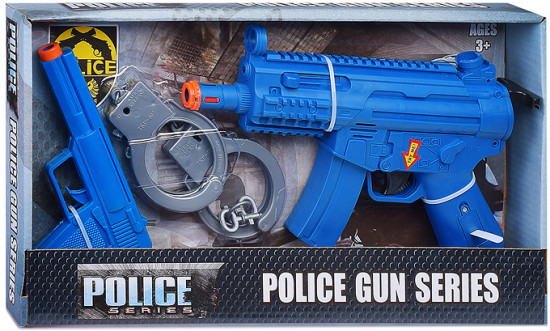 Набор полицейского с оружием и наручниками»