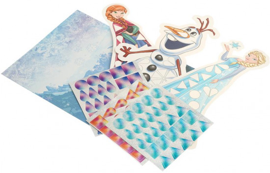 Аппликация «Снежные принцессы»