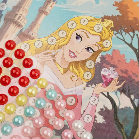 Аппликация из бусин «Принцессы Дисней»