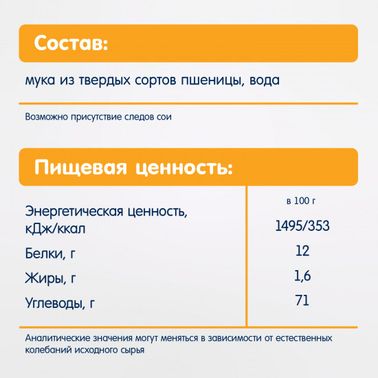 Паста «Мини ракушки»