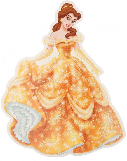 Аппликация тканью «Принцесса Дисней»