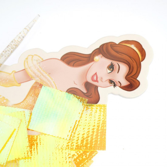 Аппликация тканью «Принцесса Дисней»