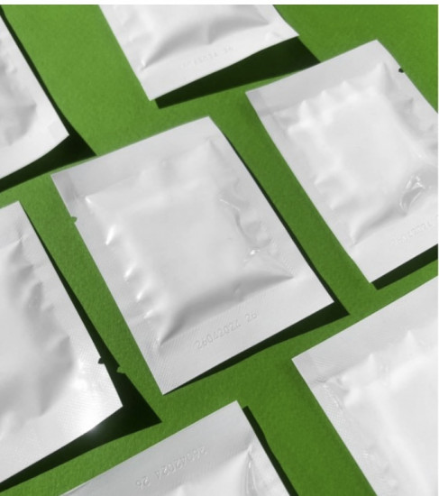 Влажные салфетки в индивидуальной упаковке