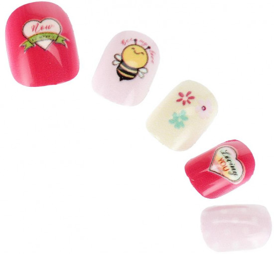 Накладные ногти «Котики-Пушинки»