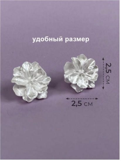 Серьги из бижутерного сплава