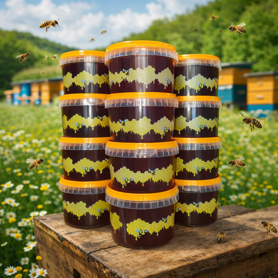 Мёд «Банка «Пчёлки»