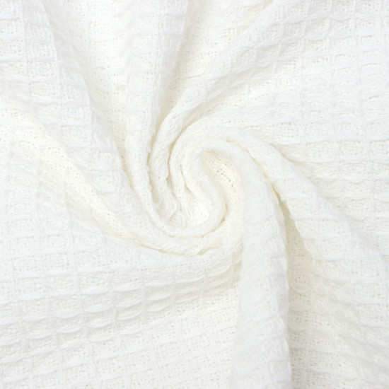 Плед с бахромой «Waffle» 