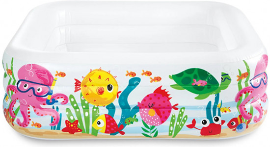 Бассейн надувной «Аквариум»