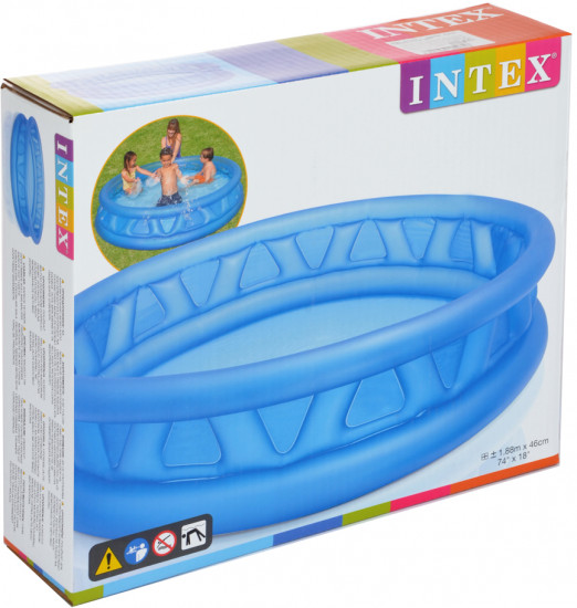 Бассейн с надувным бортом