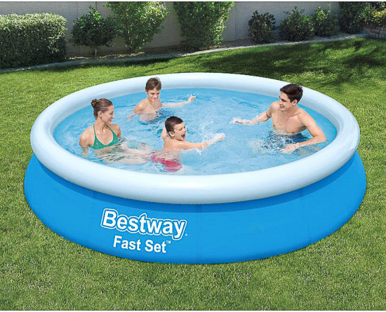 Бассейн с надувным бортом