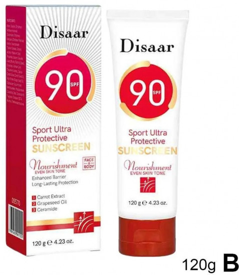 Солнцезащитный крем для лица и тела Spf 90+