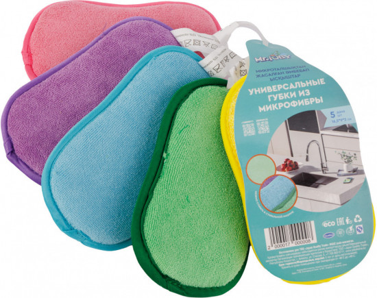 Универсальные губки из микрофибры