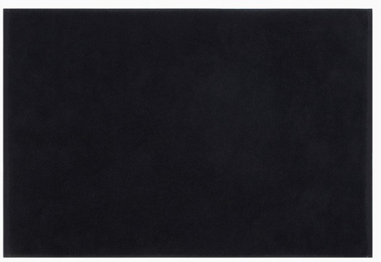 Коврик махровый «Organic Black» 