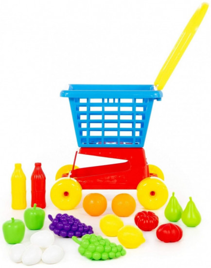 Тележка и набор продуктов Supermarket №1