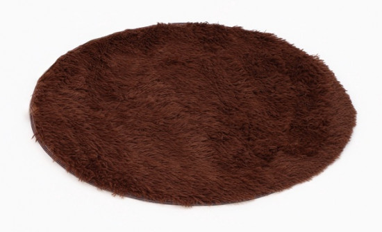 Ковёр круглый с ворсом