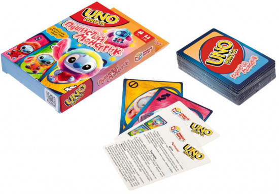 Карточная игра «UNO минута. Пушистый монстрик»