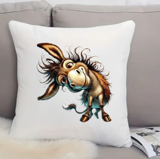 Термонаклейка на одежду «Озорной ослик»