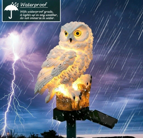 Светильник садовый Сова