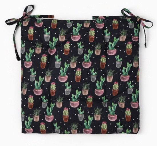 Подушка на стул «Succulents»