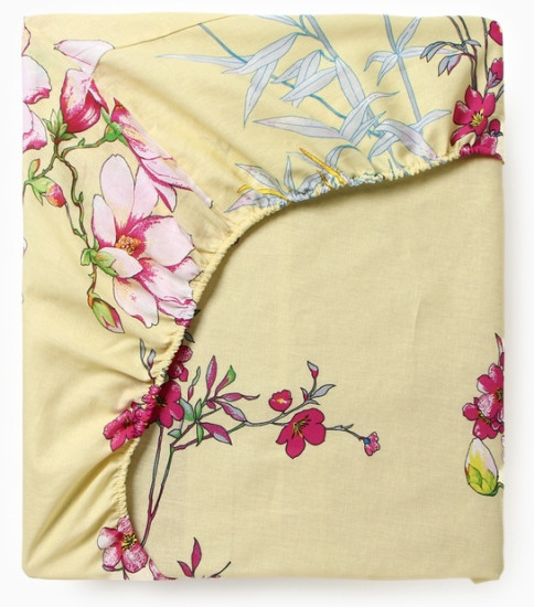 Простыня на резинке 2-спальная «Мелиса»