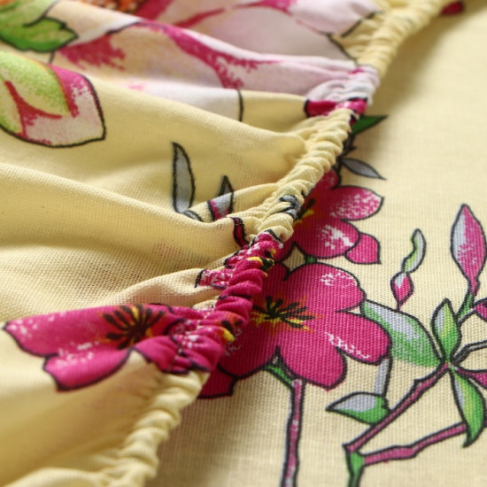 Простыня на резинке 2-спальная «Мелиса»