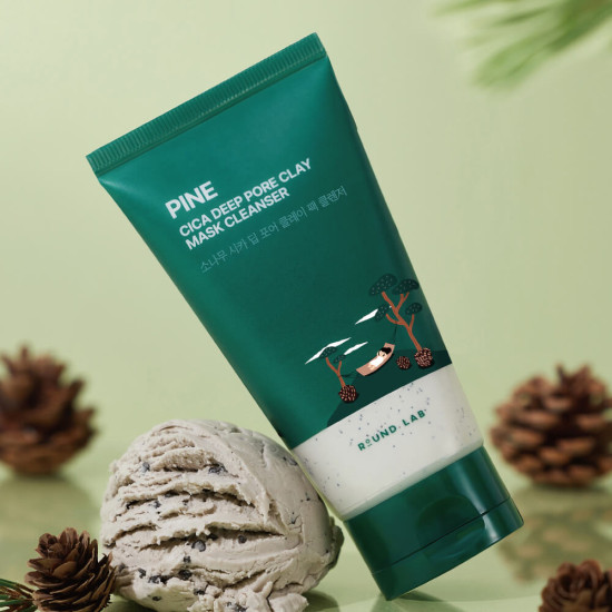 Глубоко очищающее средство с глиной «Cica Deep Pore Clay Mask Cleanser»