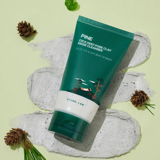 Глубоко очищающее средство с глиной «Cica Deep Pore Clay Mask Cleanser»
