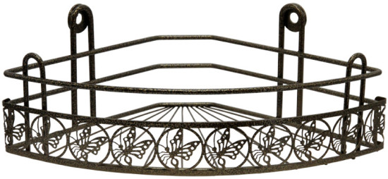 Полка для ванной комнаты угловая