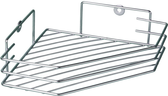 Полка для ванной комнаты угловая