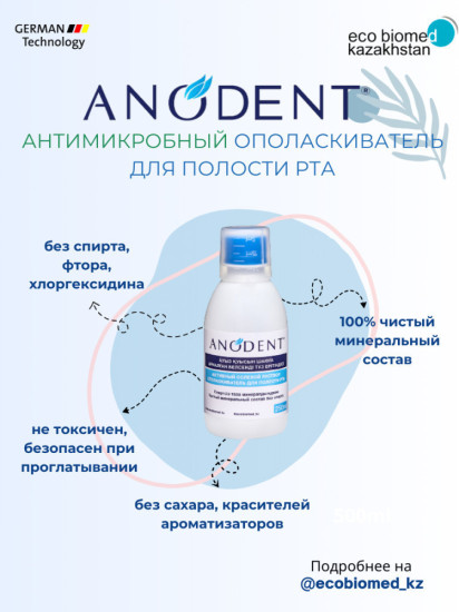 Ополаскиватель для полости рта антимикробный
