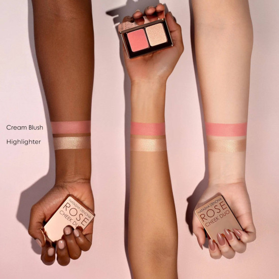 Палетка для макияжа лица «Mini Rose Cheek Duo - Ornament»