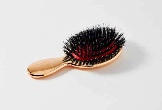 Комбинированная щетка для волос «Brush Combi Natural Bristles Golden M»