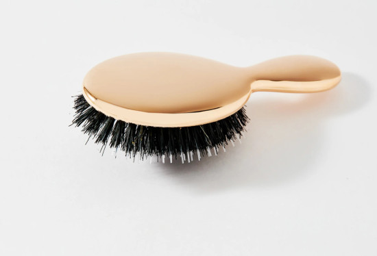 Комбинированная щетка для волос «Brush Combi Natural Bristles Golden M»