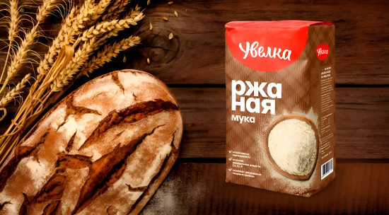 Мука ржаная хлебопекарная обдирная 1,9 кг