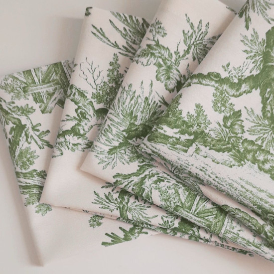 Сервировочная салфетка в стиле Toile de Jouy