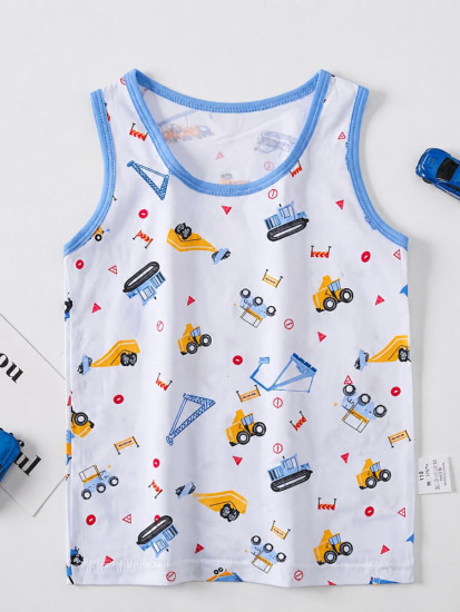 Набор маек для мальчика Синий трактор