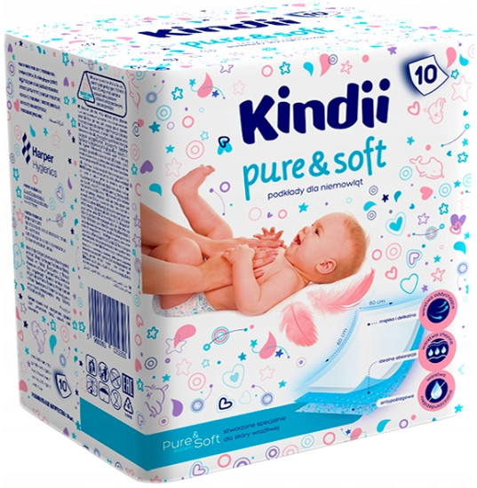 Пелёнки одноразовые для детей «Pure & Soft»