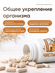 Комплекс витаминный для легких «Чистые лёгкие» от кашля и бронхита - Фото 2