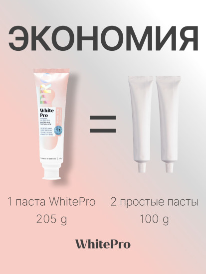 Зубная паста для деликатного отбеливания и укрепления эмали чувствительных зубов «Whitening Enamel Care»
