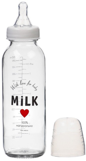 Бутылочка для кормления «Milk»