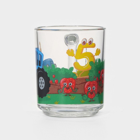 Кружка «Синий трактор. Цифры»