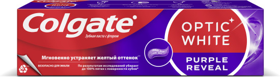 Зубная паста «Optic White Purple Reveal»
