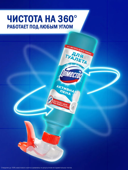 Средство моющее «Для туалета. Активная пена»