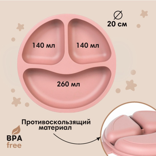 Детская посуда в наборе