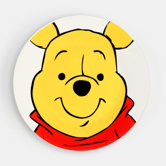 Тарелка плоская детская «Медвежонок Винни»